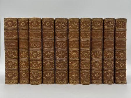 Complete Shakespeare Works in Ten Volumes Sale