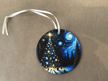 Starry Night Christmas Ornament Discount