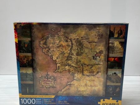 -Lord of the Rings Map 1000 piece Puzzle* Online