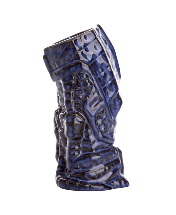 Aliens Ceramic Tiki Mug (Blue) Fashion