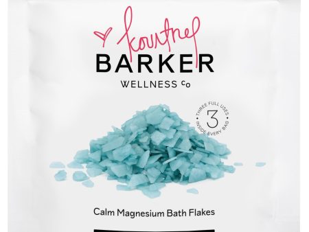 Calm Magnesium Bath Flakes (Kourtney x Barker Wellness) For Sale