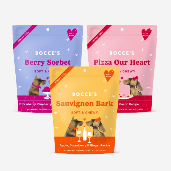 Bocce’s Bakery Valentine s Day Soft & Chewy Treats For Discount