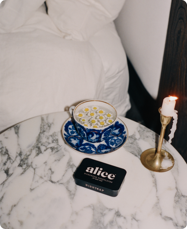 Nightcap — mushroom chocolates for deep sleep | Alice Cheap