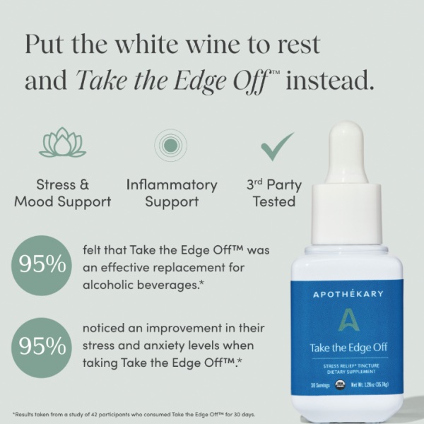 Apothekary Take the Edge Off® - stress and tension support tincture Online Sale