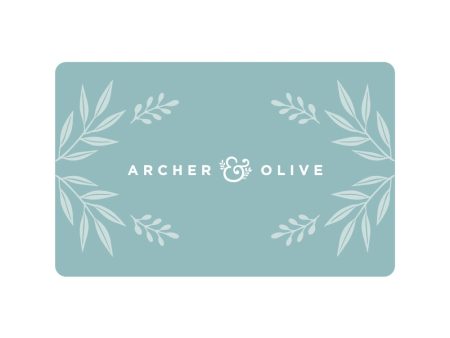 Archer & Olive Gift Card (Digital Only) Fashion