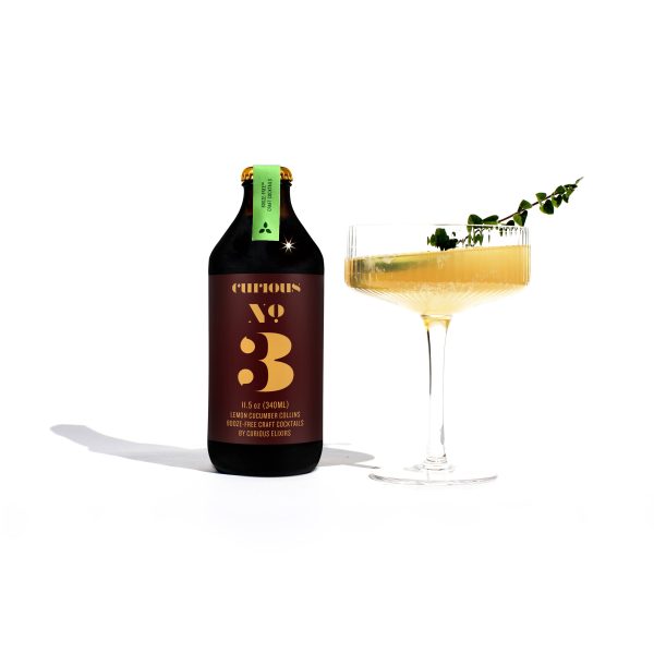 Curious Elixir No. 3 Booze-Free Cocktails on Sale