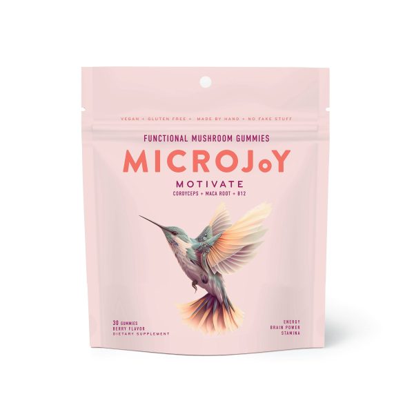 Motivate Mushroom Gummies | MicroJoy Online