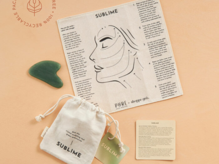 SUBLIME Gua Sha Crystal Sculpting Tool - Plastic Free Sale