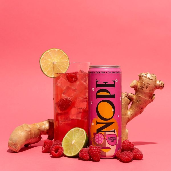 NOPE Beverages Raspberry Lime Ginger Beer Online