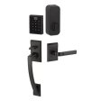 Emtek EMP0104MERH Electronic Empowered Motorized Touchscreen Keypad Entry Set with Ares Grip , Merrimack Lever , RH Supply